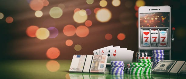 Live dealer table with chat overlay