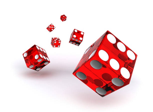 Dealer and roulette wheel in studio
